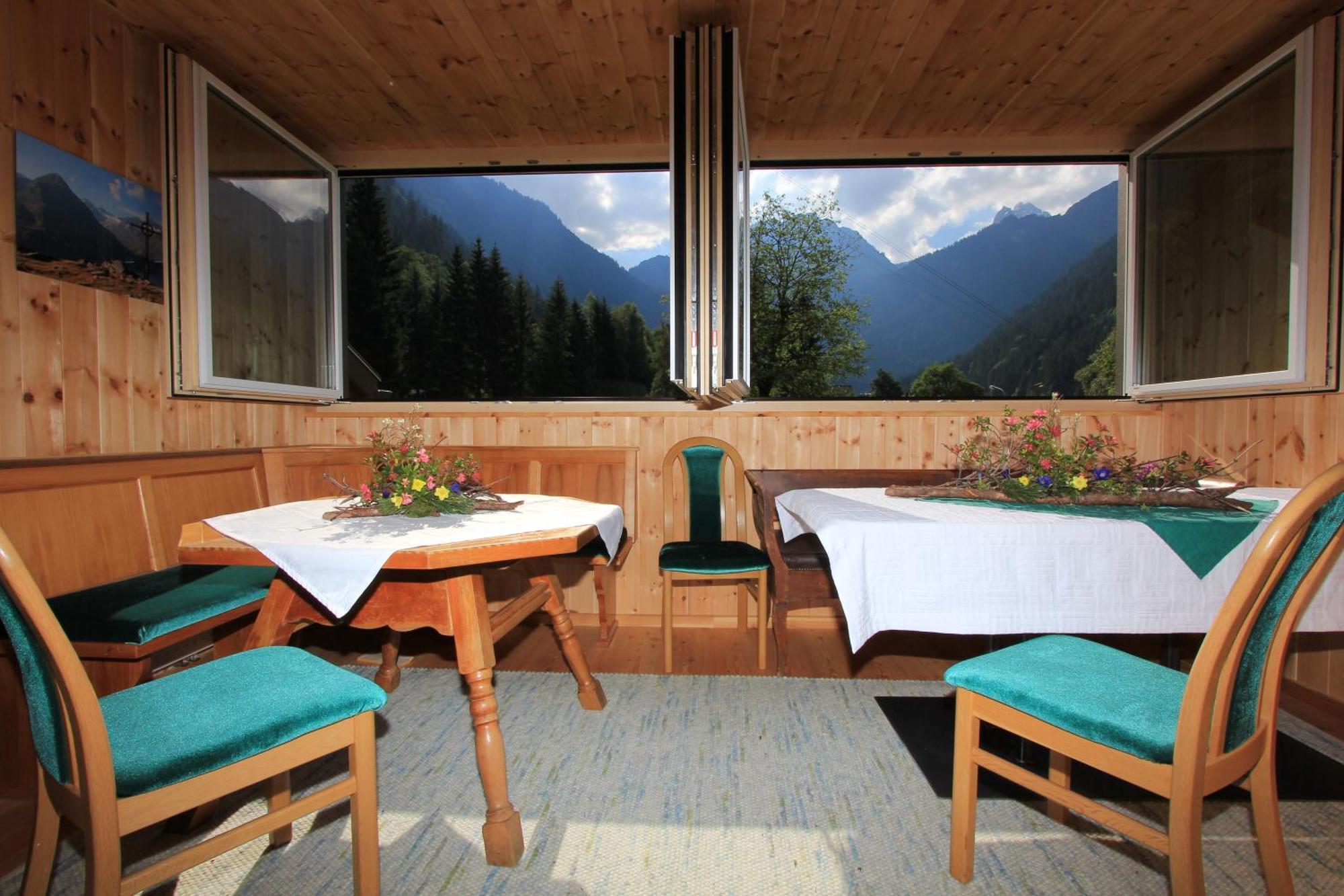 Haus Am Rain Bed and Breakfast Partenen Eksteriør billede