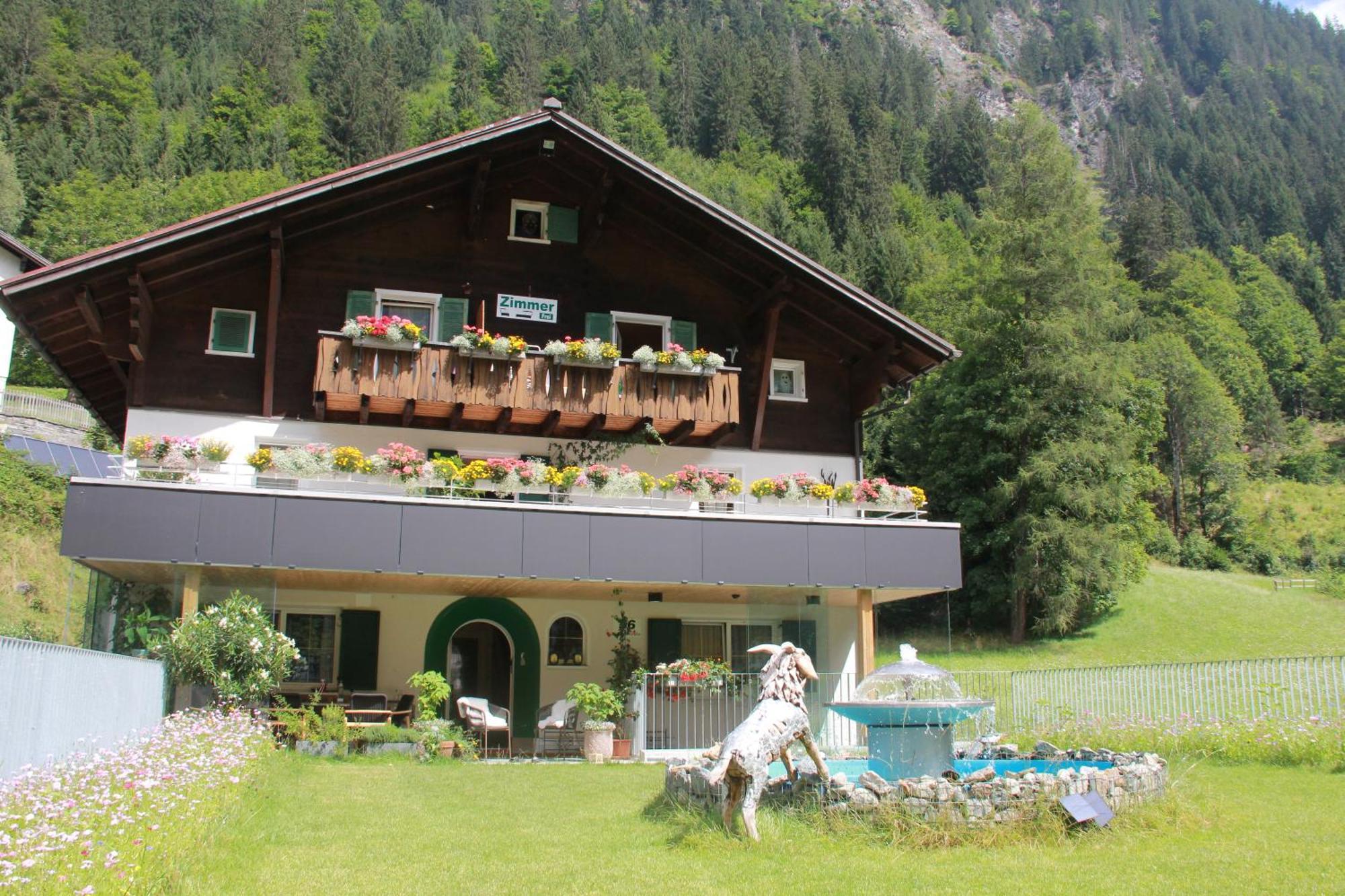 Haus Am Rain Bed and Breakfast Partenen Eksteriør billede